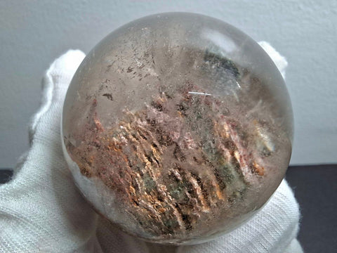 Natural Four Seasons GardenGhost Crystal Ball 47mm