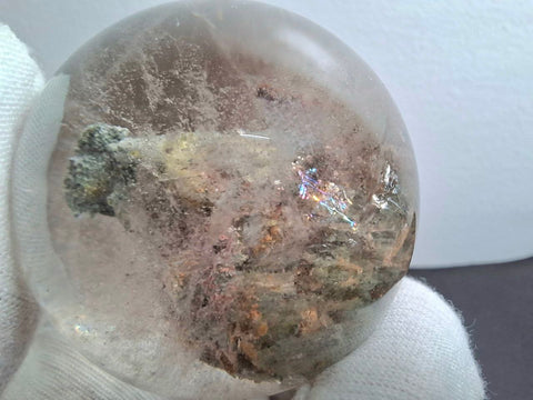 Natural Four Seasons GardenGhost Crystal Ball 47mm