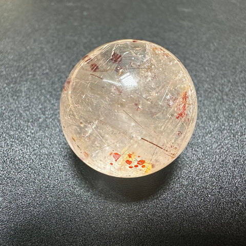 Copper Rutile Quartz Crystal Sphere 28.3MM